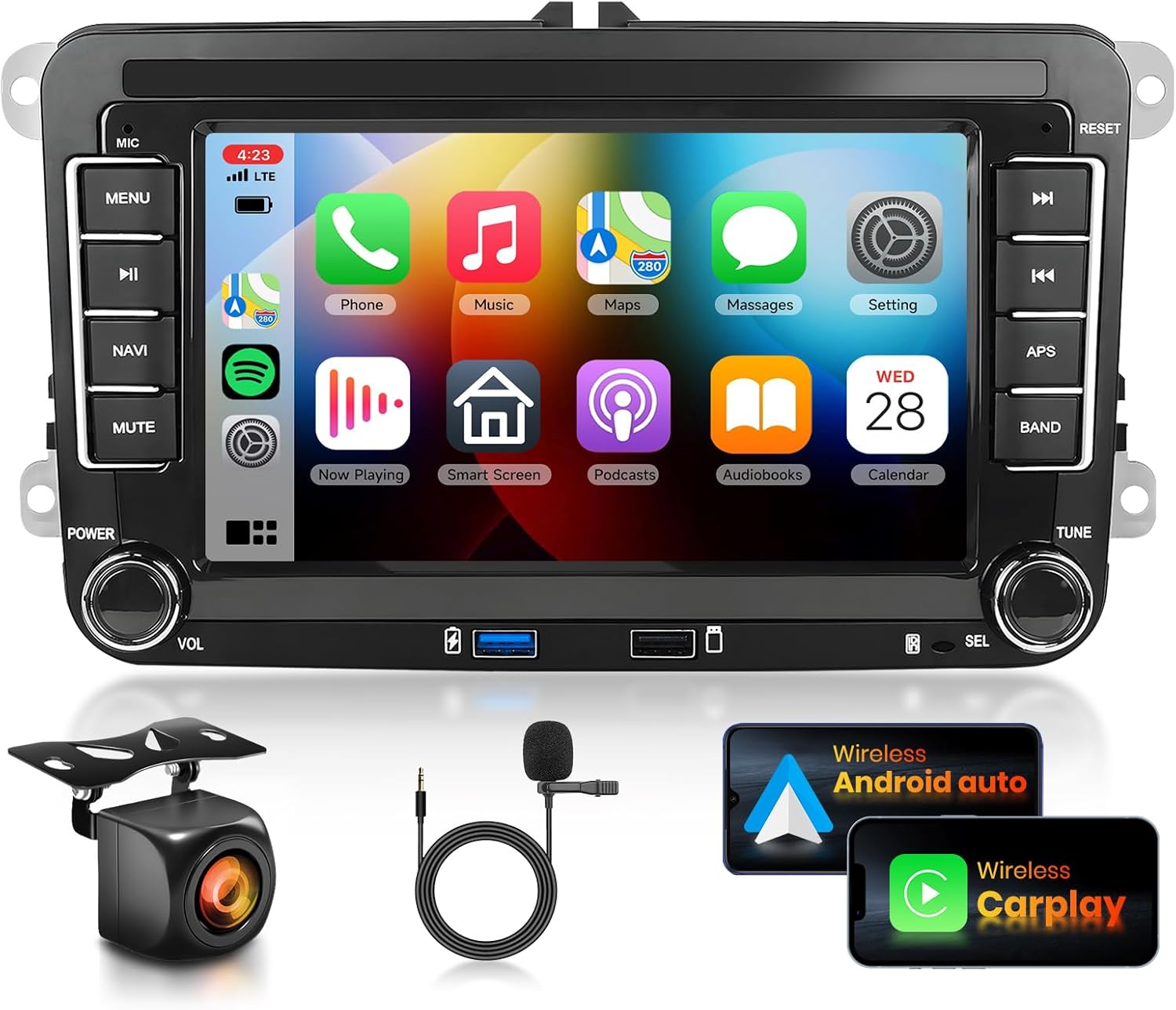 DSP 2G 64G Radio for VW Passat Jetta Golf Touran Seat