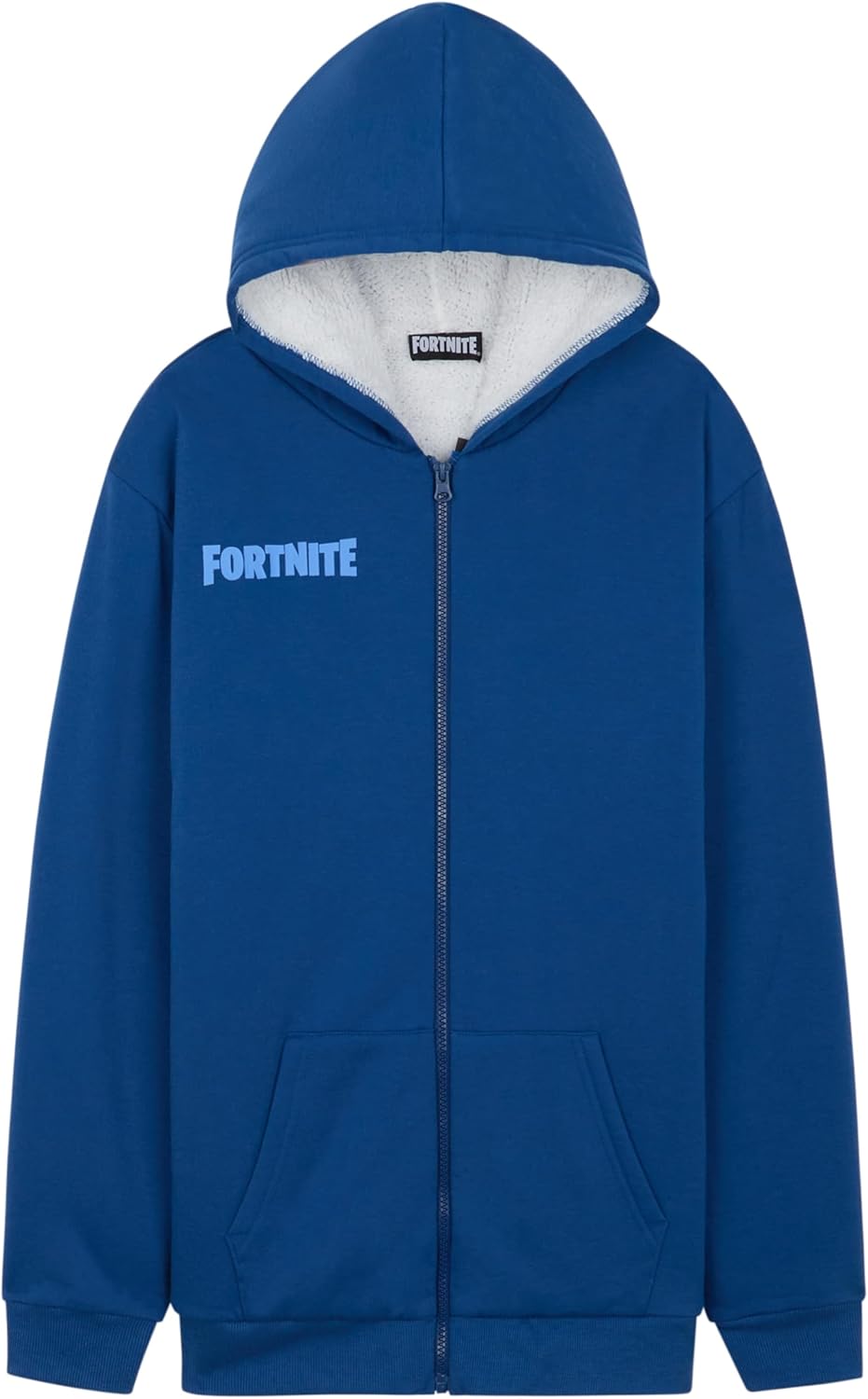 Fortnite Hoodie for Boys and Teens, Cozy Zip-Up Sweatshirt