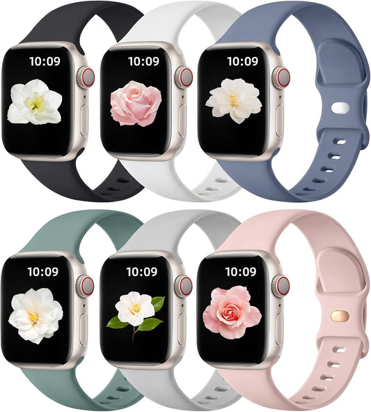 Maledan Soft Silicone Apple Watch Bands - Sporty & Stylish! 