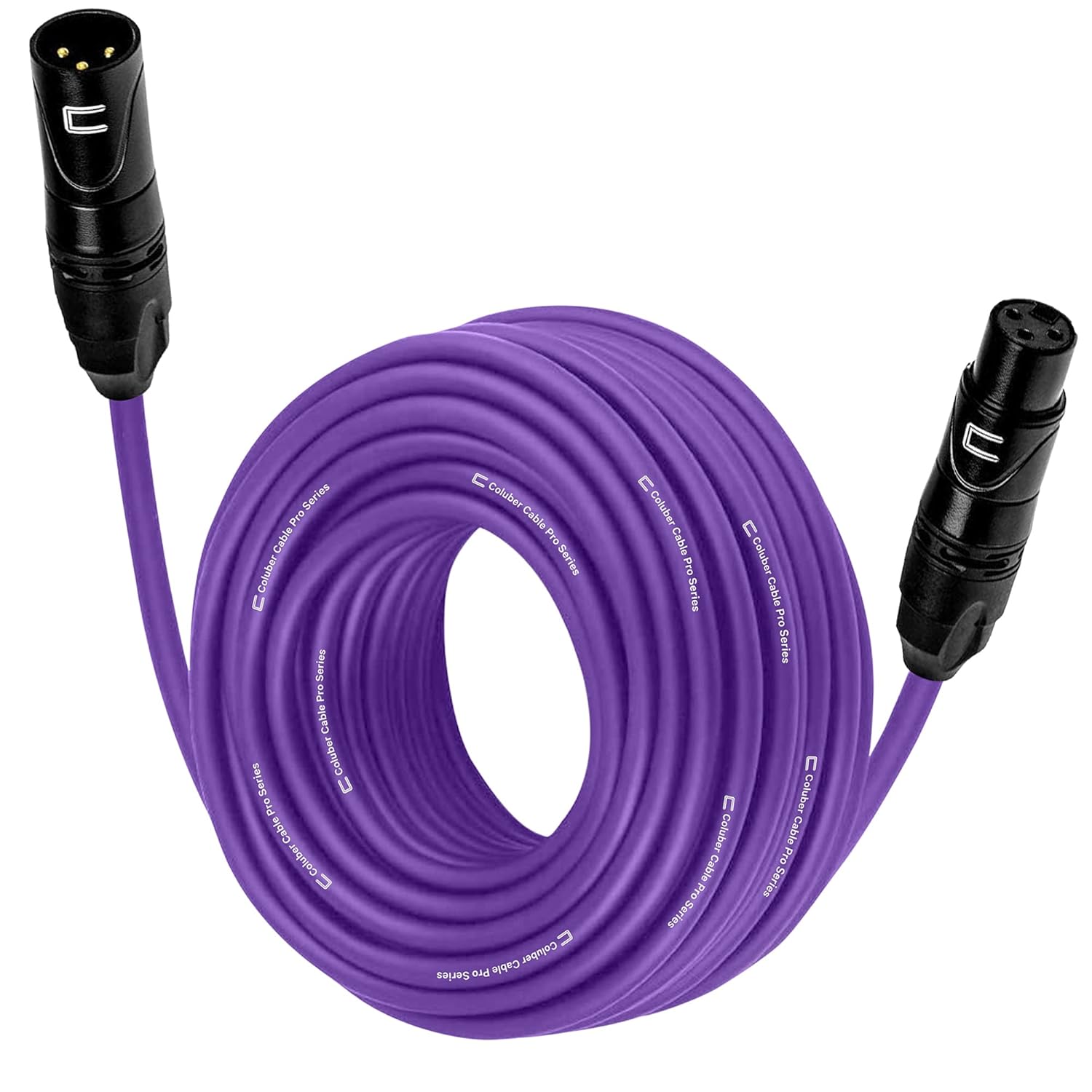 Balanced XLR Cable Male to Female - 35 Feet for Pro Audio Use