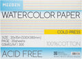 Watercolor Paper Block 100% Cotton 21in x 15in - Cold Press