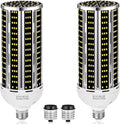 200W LED Corn Light Bulb 2 Pack - Commercial 30500LM Daylight