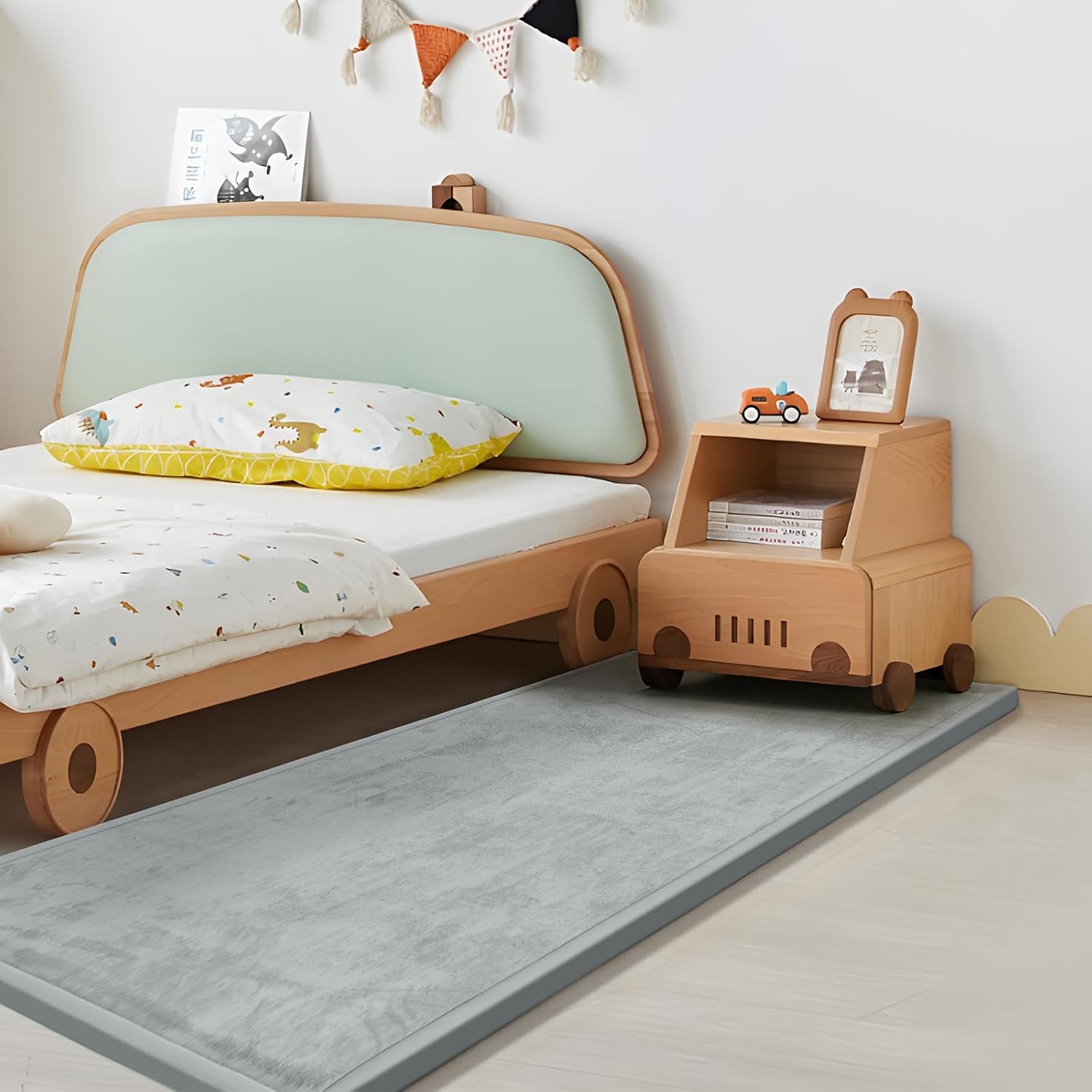 Play Mat for Babies and Toddlers - Safe Non-Slip Cushioning