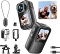 Dual Screen Sports Camera - 4K Thumb Action POV Camera