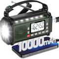 PRUNUS J-924 10000mAh Hand Crank Radio - Emergency Power & NOAA