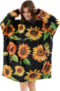 Cozy Wearable Sherpa Blanket Hoodie