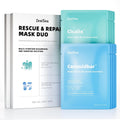 Cicalix & Ceramidbar Face Masks Skincare Set - Soothing Two-Step