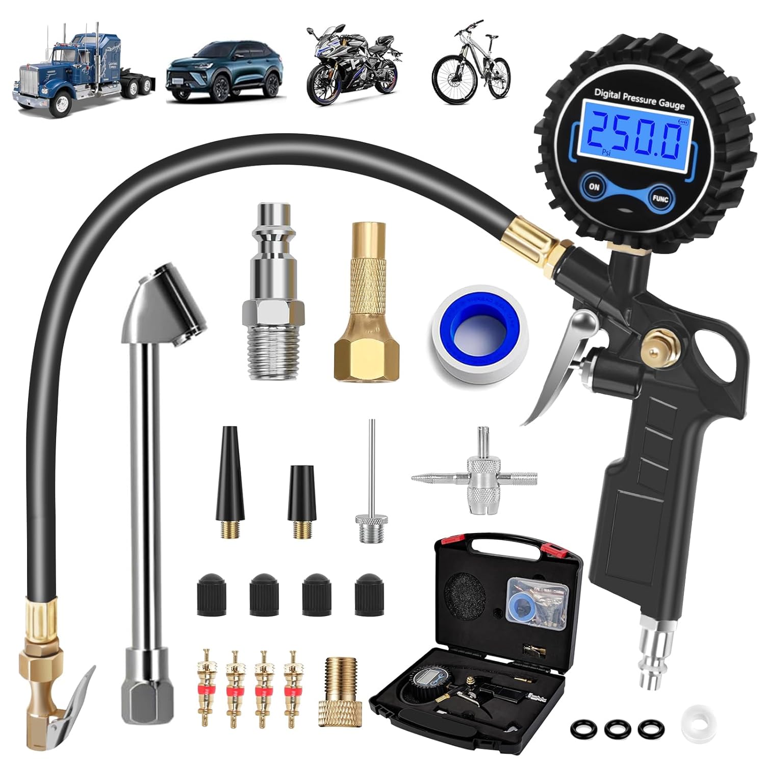 Precision Inflation AmazStove Tire Gauge