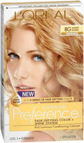 L'Oreal Superior Preference 8G Golden Blonde (Pack of 4) - Rich