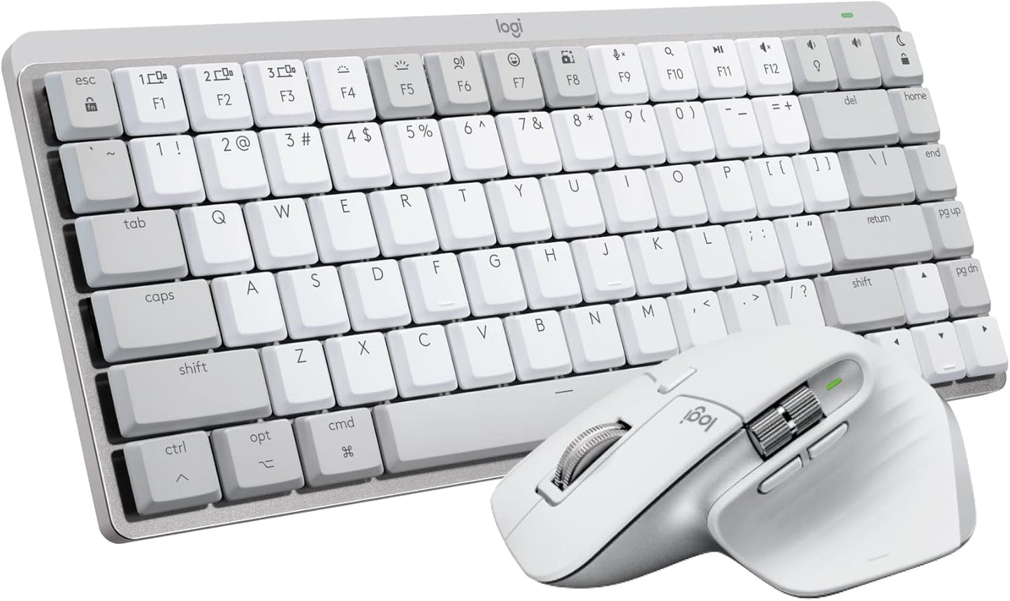 Logitech MX Mechanical Mini Keyboard and MX Master 3S Mouse Duo