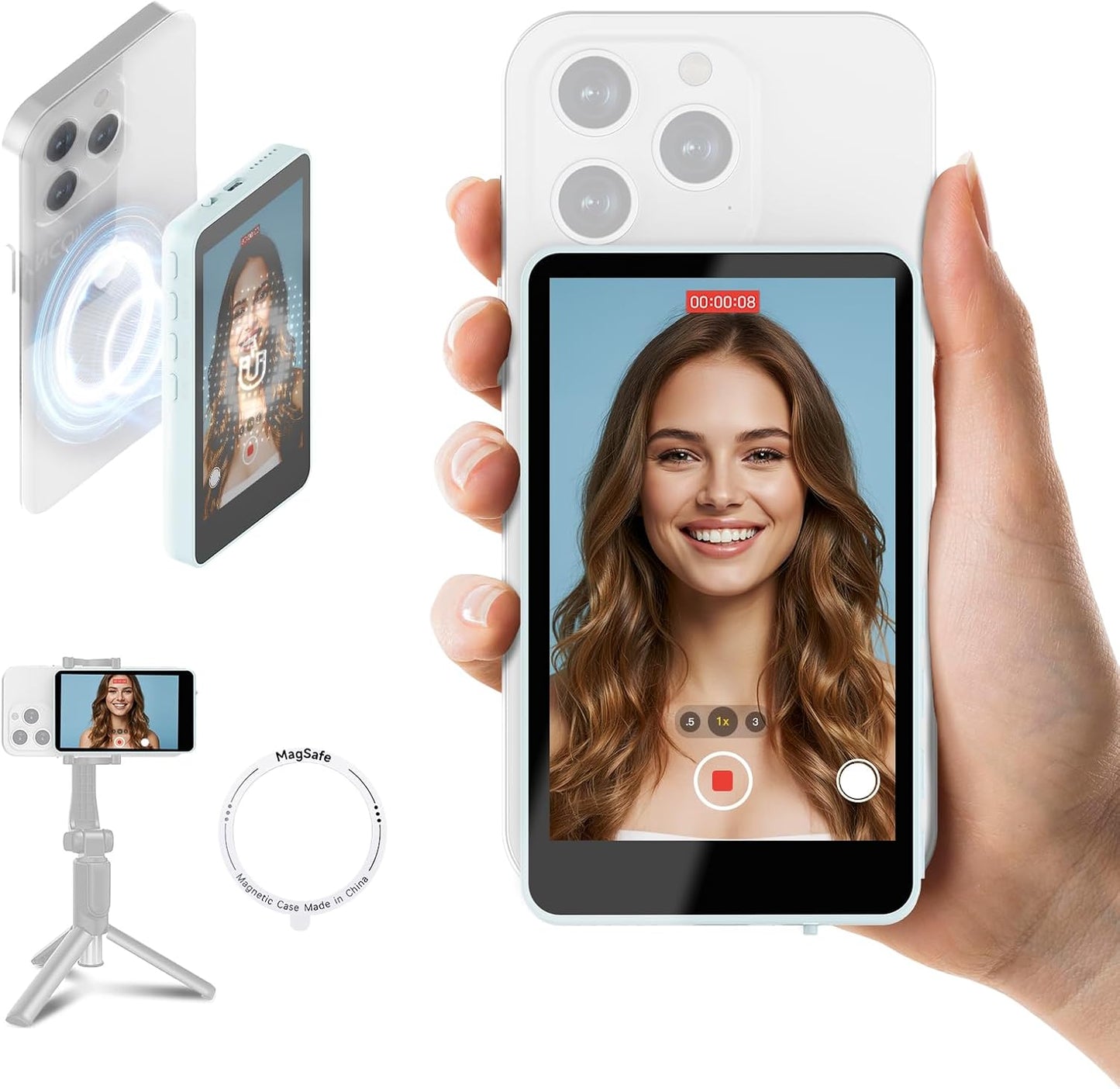 SYNCO XView Magnetic Wireless Phone Monitor for Creators