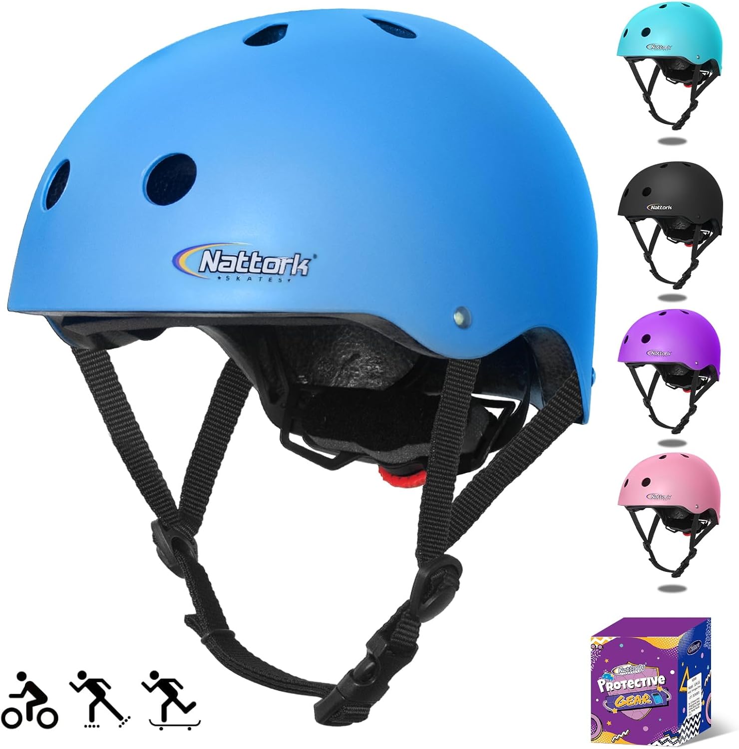 Nattork Kids Multi-Sport Helmet: Ultimate Protection