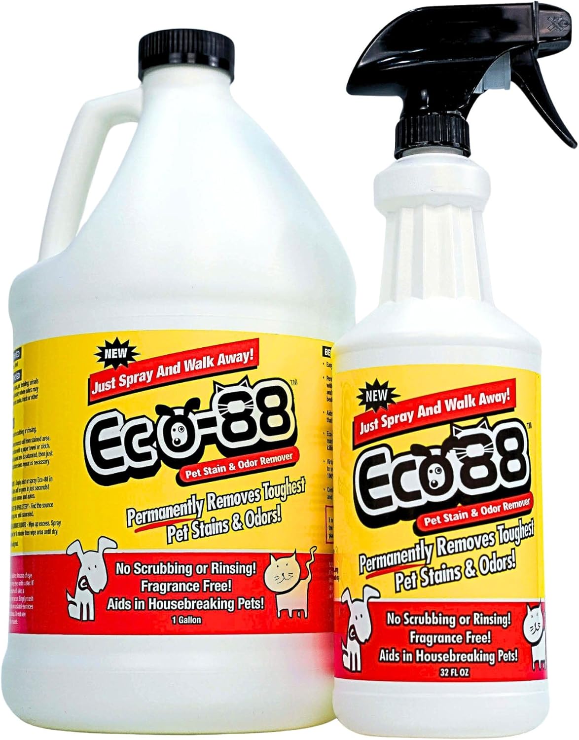 Pet Stain & Odor Remover Starter Pack for Effective Cleaning