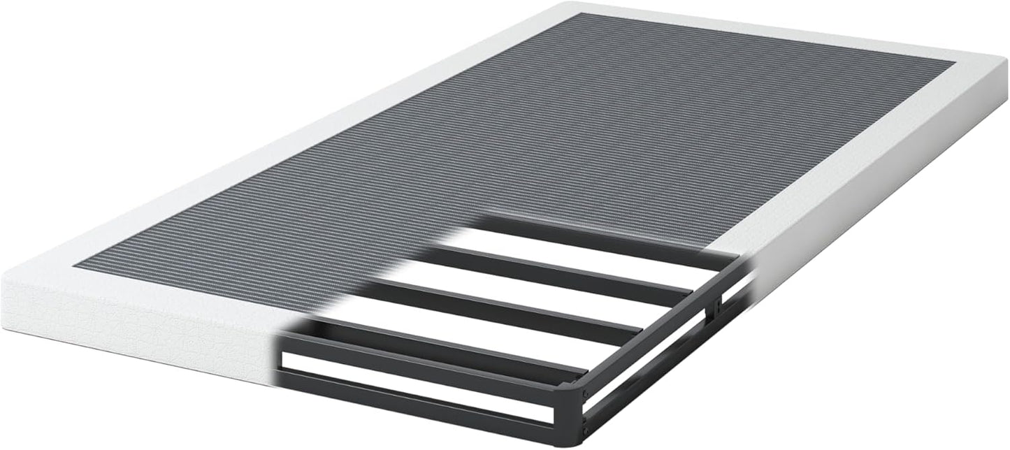 Twin XL Box Spring 3 Inch Low Profile Heavy Duty Foundation