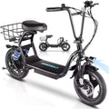 Caroma Peak 1200W Electric Scooter with Seat for Adults - Commuter