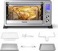 TOSHIBA AC25CEW-SS Convection Toaster Oven 10-in-1 - Large Capacity