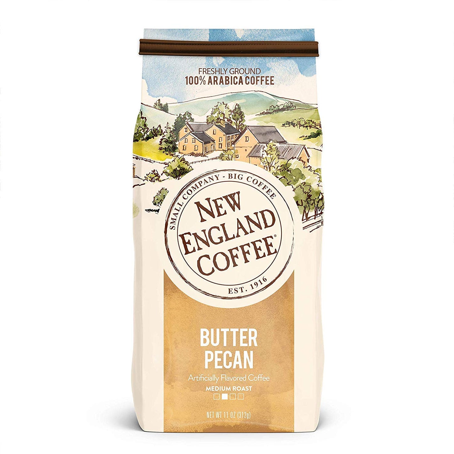 Indulge in Butter Pecan Bliss with New England Coffee