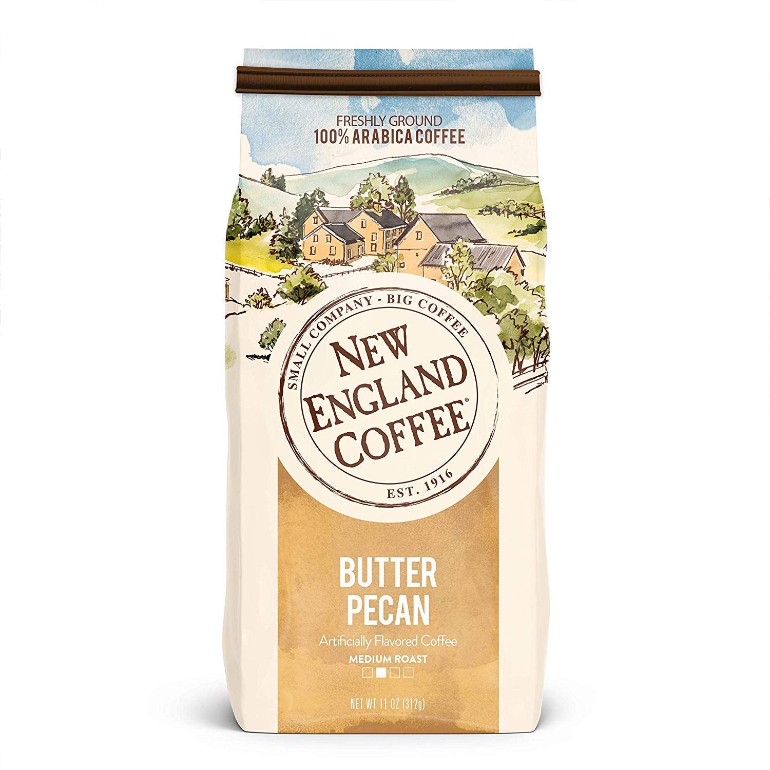 Indulge in Butter Pecan Bliss with New England Coffee