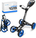 SereneLife Golf Push Cart: Stability, Comfort, & Convenience