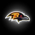 NFL Team Logo LED Neon Light Up Sign - Adjustable USB Glow