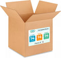 Medium Cube Moving & Shipping Boxes 14 x 14 x 14 in (5-Pack) - Extra