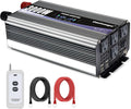 3000W Power Inverter 12V to 110V/120V DC to AC - Portable High Power