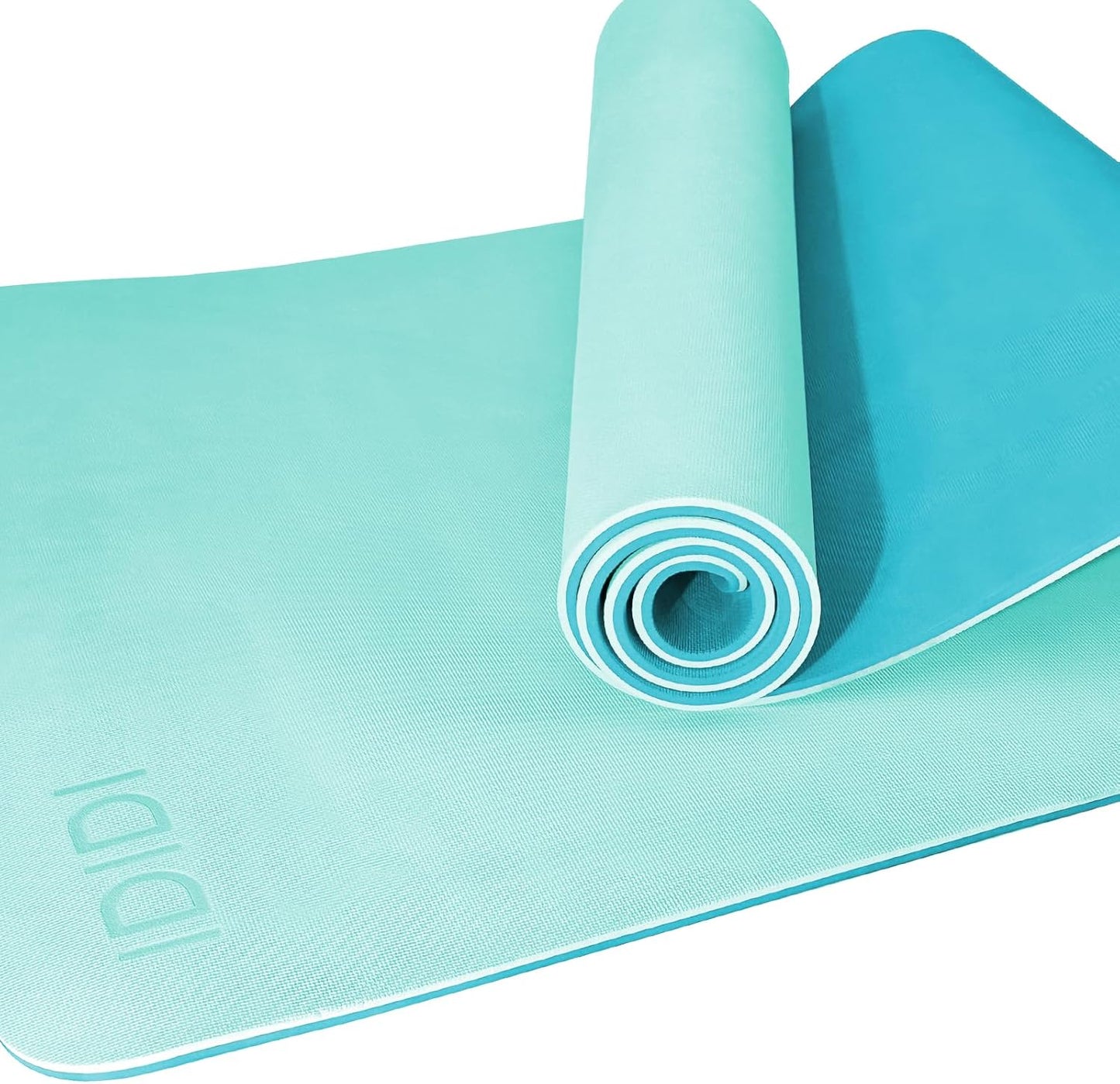 8mm Thick Non-Skid Yoga Mat with Easy-Cinch Strap
