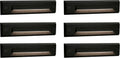 LED Step Lights 6-Pack 9-15V Low Voltage Linear Stair Riser - Soft