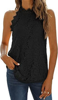 Halife Womens Summer Lace Tank Tops for Casual Elegance