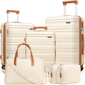 Suitcase Set PC Hard Shell 20/24/28 in Expandable Carry On Luggage Set