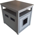 ECOFLEX Jumbo Cat Box Cover and End Table - Stylish Litter Hideaway