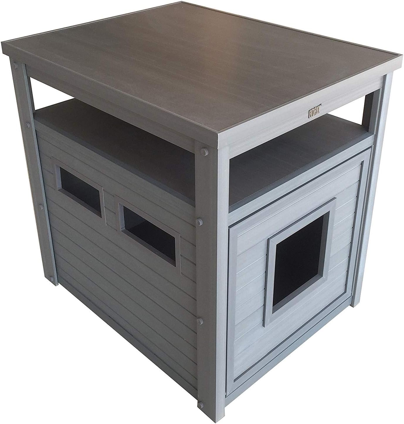 ECOFLEX Jumbo Cat Box Cover and End Table for Litter Box