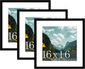 Versatile 16x16 Picture Frame Set of 3 for Modern Home Displays