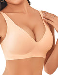 Avidlove Wireless Full Coverage Seamless T-Shirt Bra - Ultra Comfort