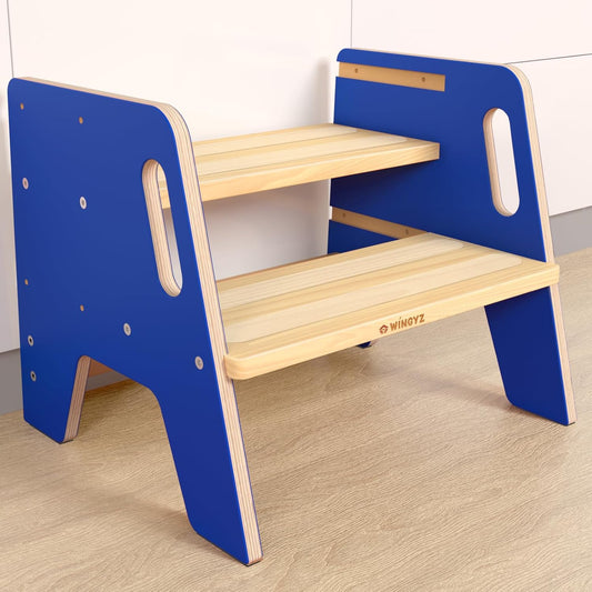 Wingyz Toddler Step Stool: Adjustable, Safe, and Versatile