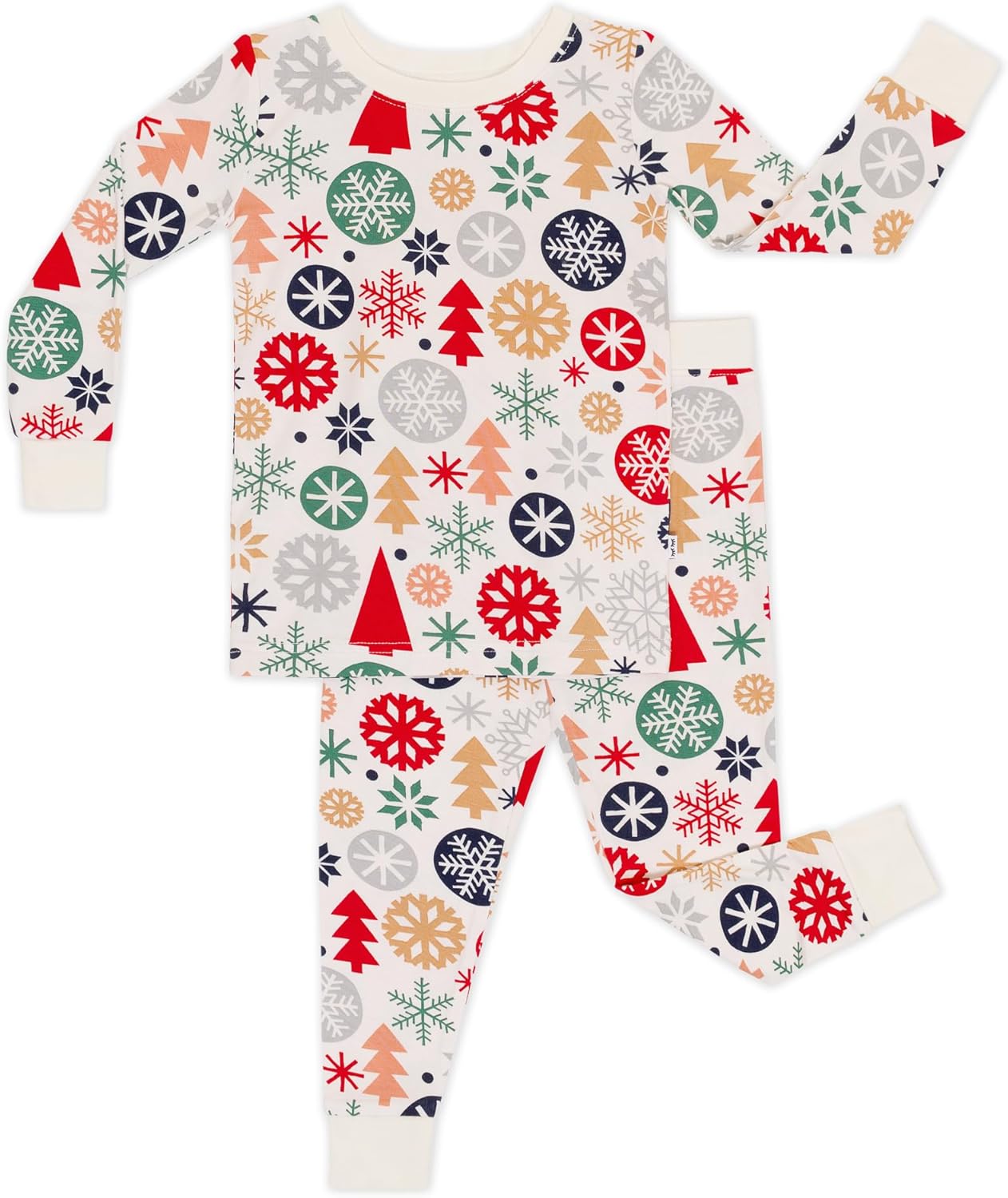 Little Sleepies Two-Piece Pajama Set for Kids, Soft Viscose