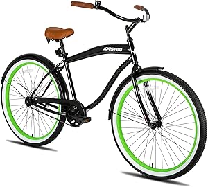 JOYSTAR Beach Cruiser Bike for Kids and Adults - Single Speed