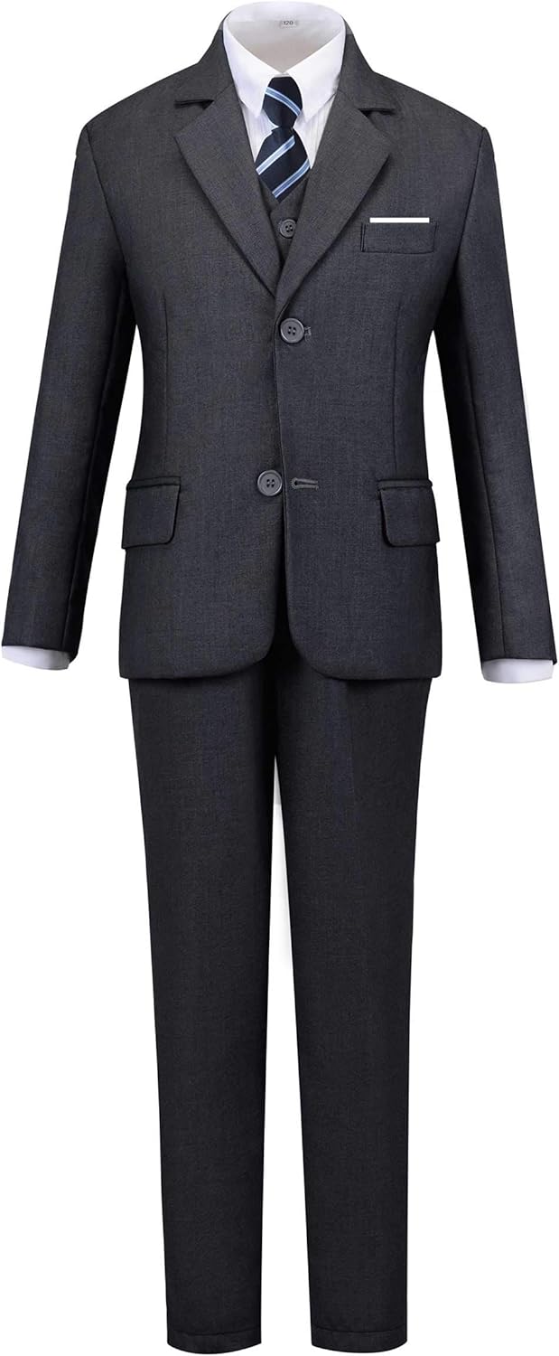 Toddler Boys Suit Slim Fit Tuxedo for Special Occasions