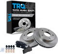 Front Brake Pad & Rotor Kit for 1994-1999 Dodge Ram 1500 - Ceramic