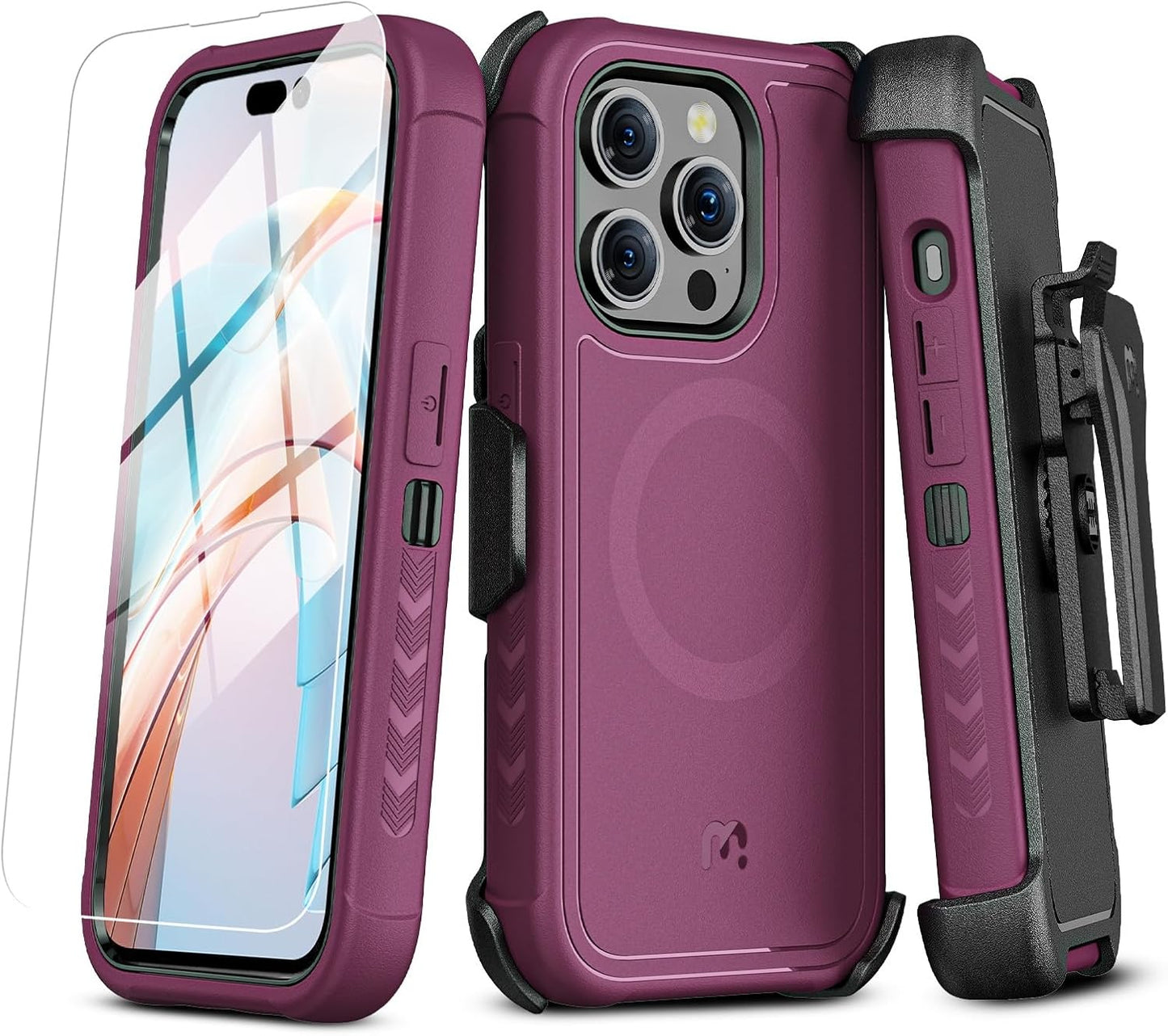 Maverick Series iPhone 15 Pro Max Case with Heavy Duty Protection