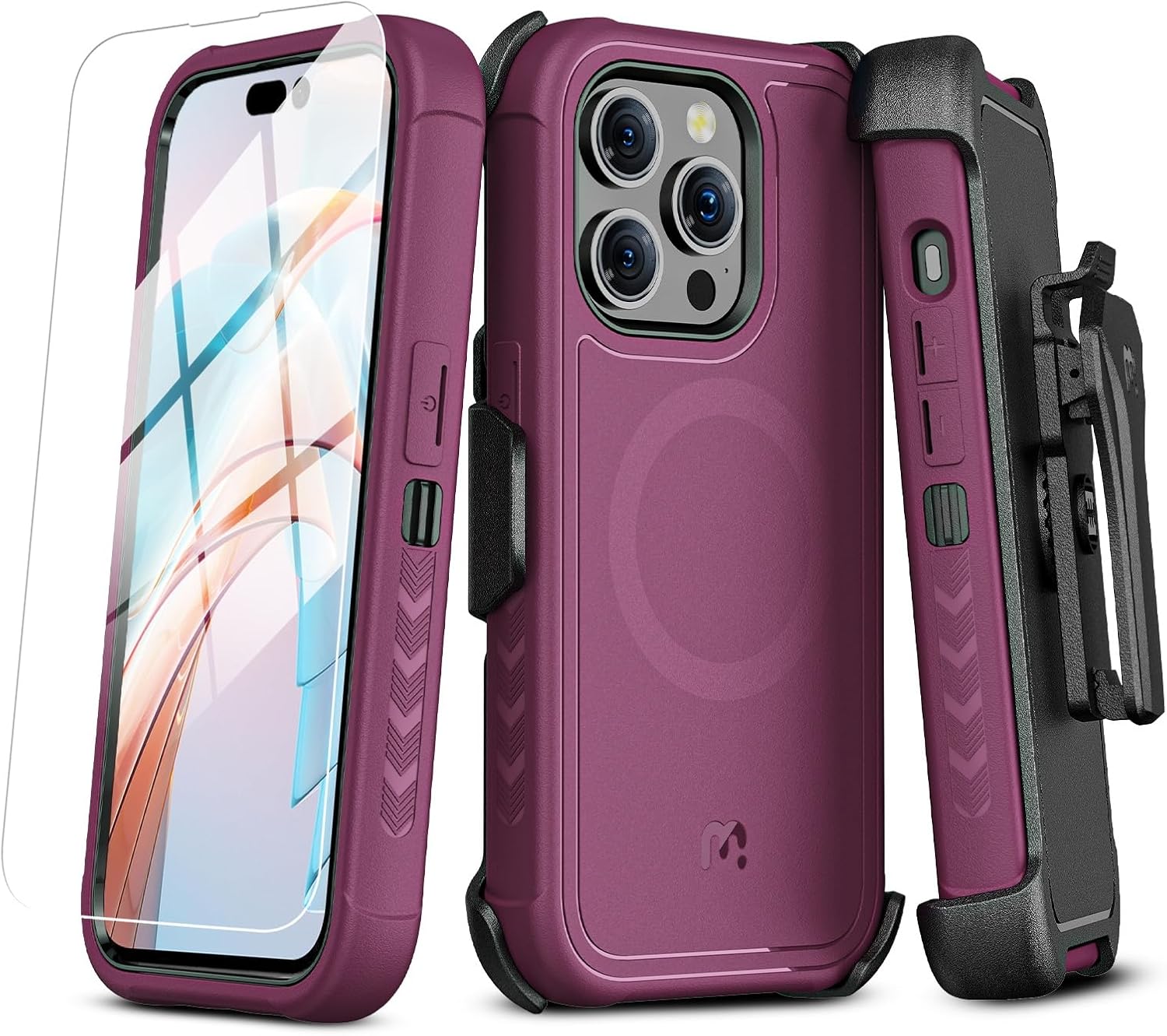 Maverick Series iPhone 15 Pro Max Case with Heavy Duty Protection