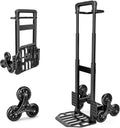 Folding Stair Climbing Dolly 460lbs Capacity - Telescoping Handle