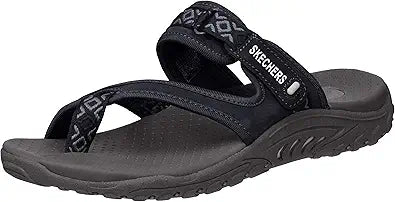Skechers Women's Reggae-Trailway Flip-Flop Sandals for Comfort