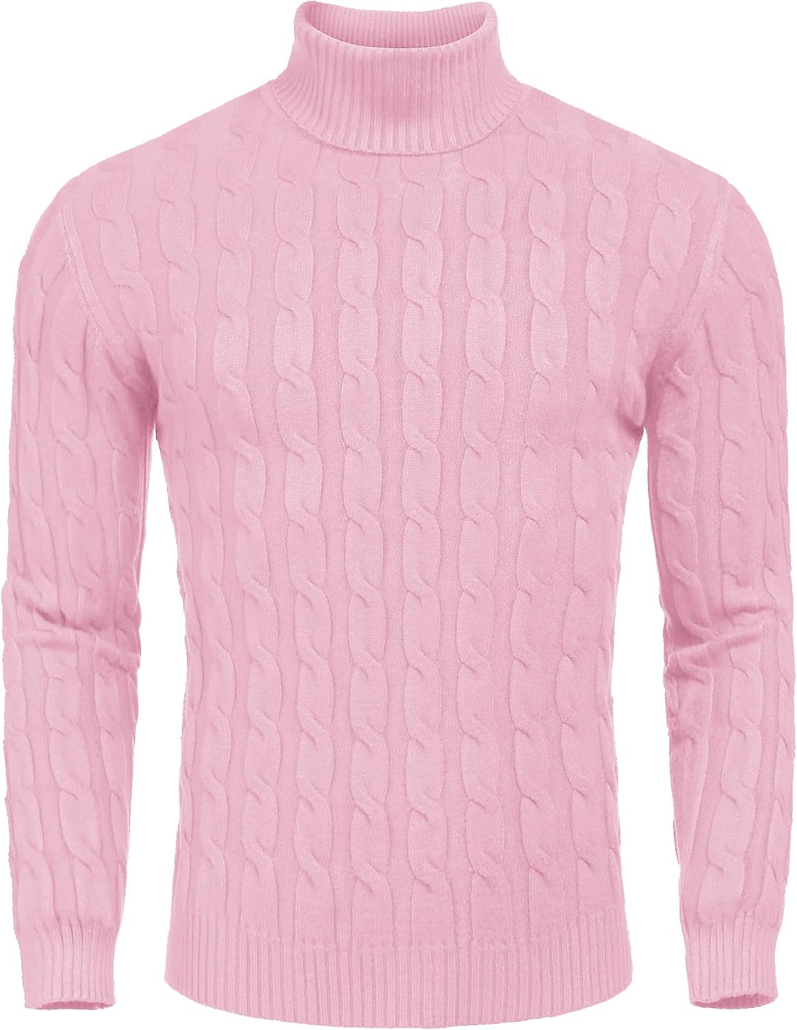 Men's Slim Fit Turtleneck Sweater for Casual Stylish Looks