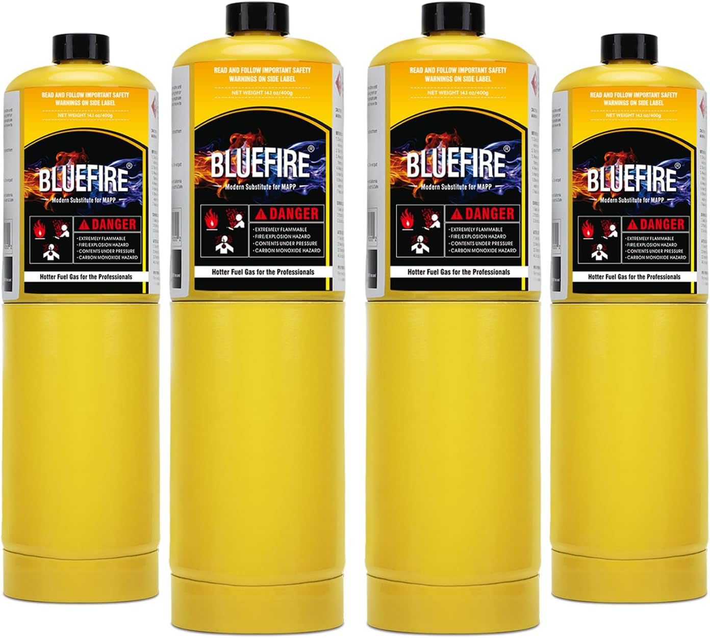 BLUEFIRE MAPP Gas Torch Cylinder for Cooking and Welding Needs