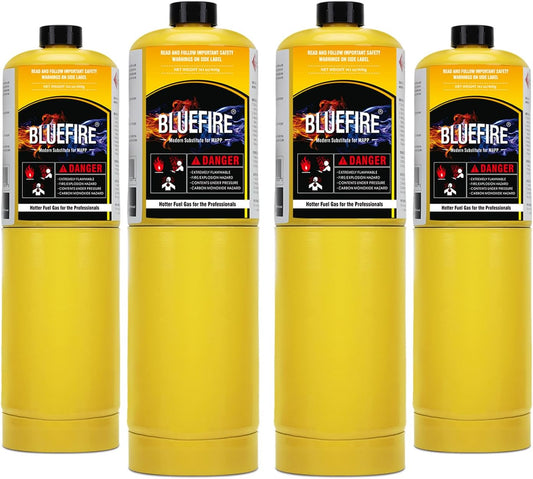 BLUEFIRE MAPP Gas Torch Cylinder for Cooking and Welding Needs