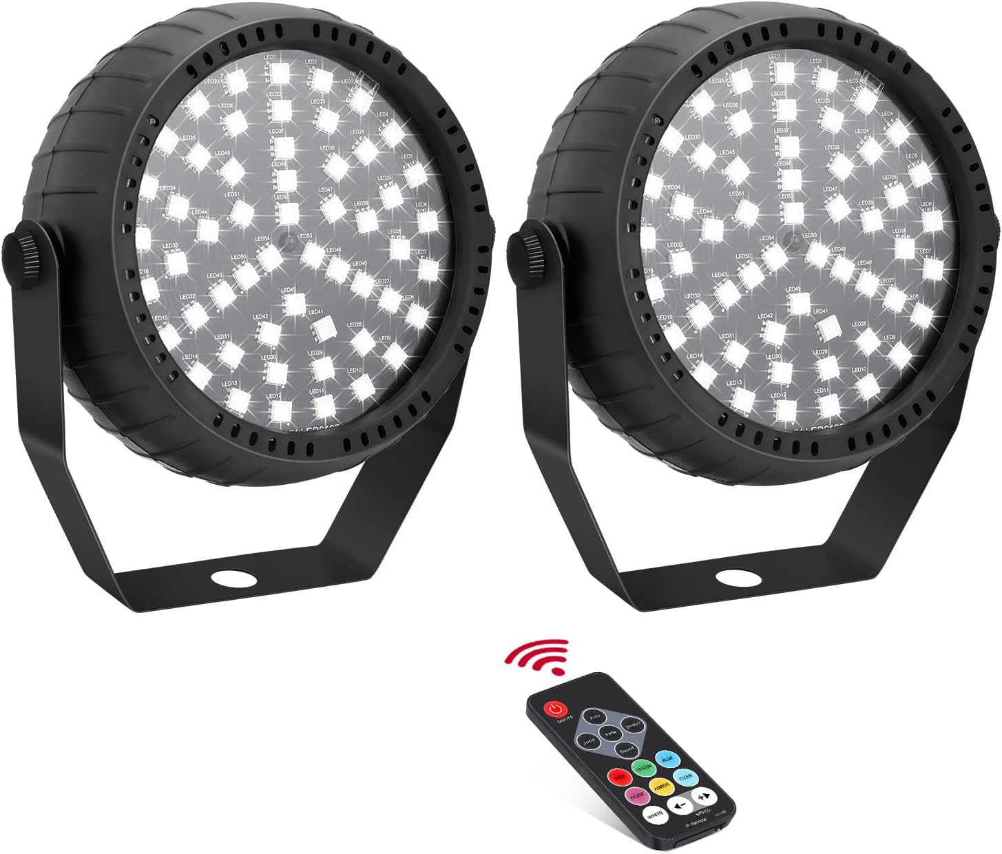 Telbum Colorful Strobe Lights for Halloween Parties