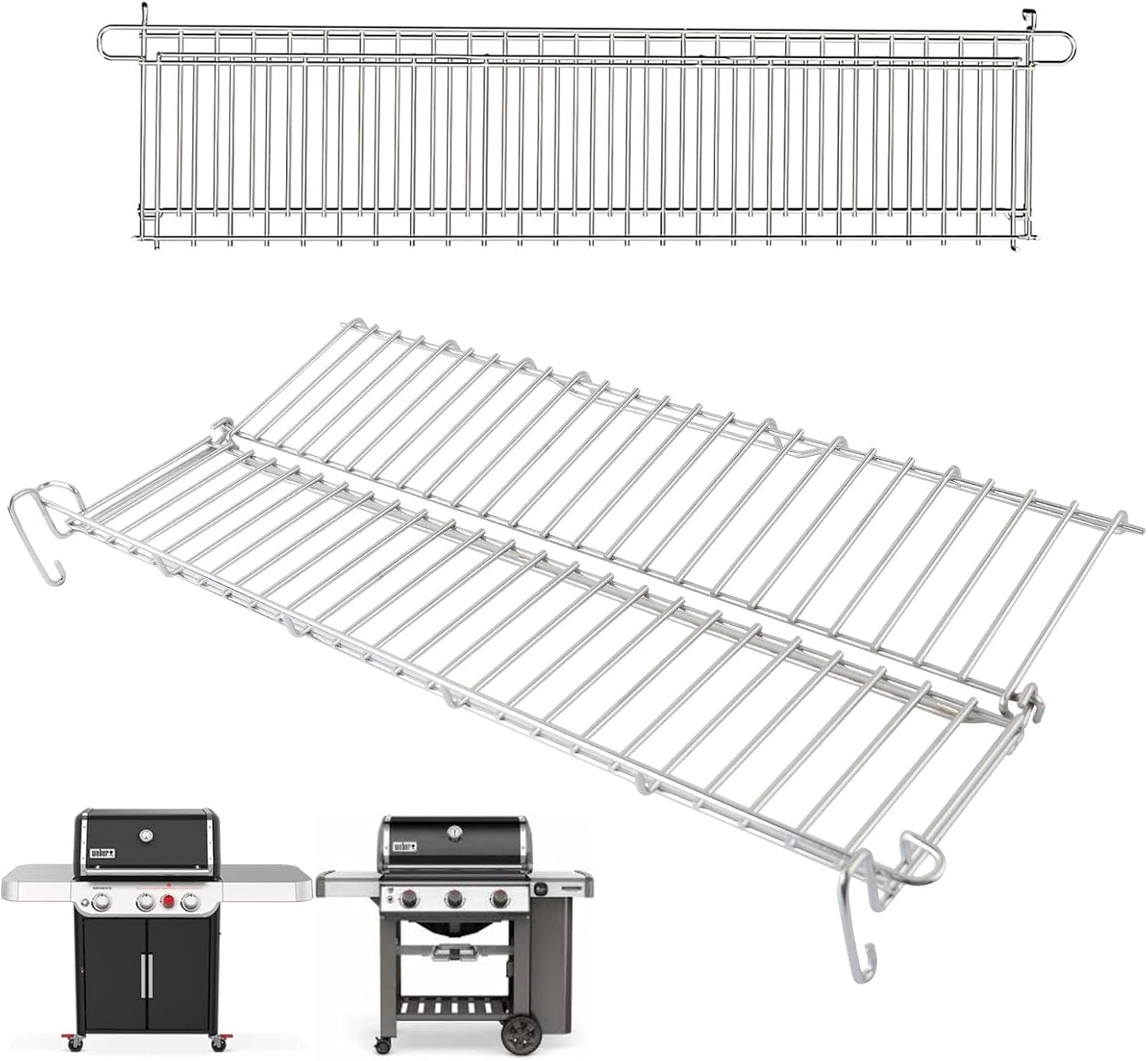 66044 Grill Warming Rack for Weber Genesis II 300 Series