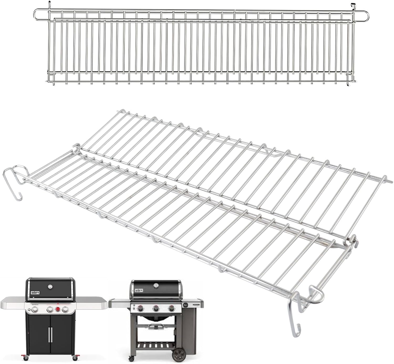 66044 Grill Warming Rack for Weber Genesis II 300 Series