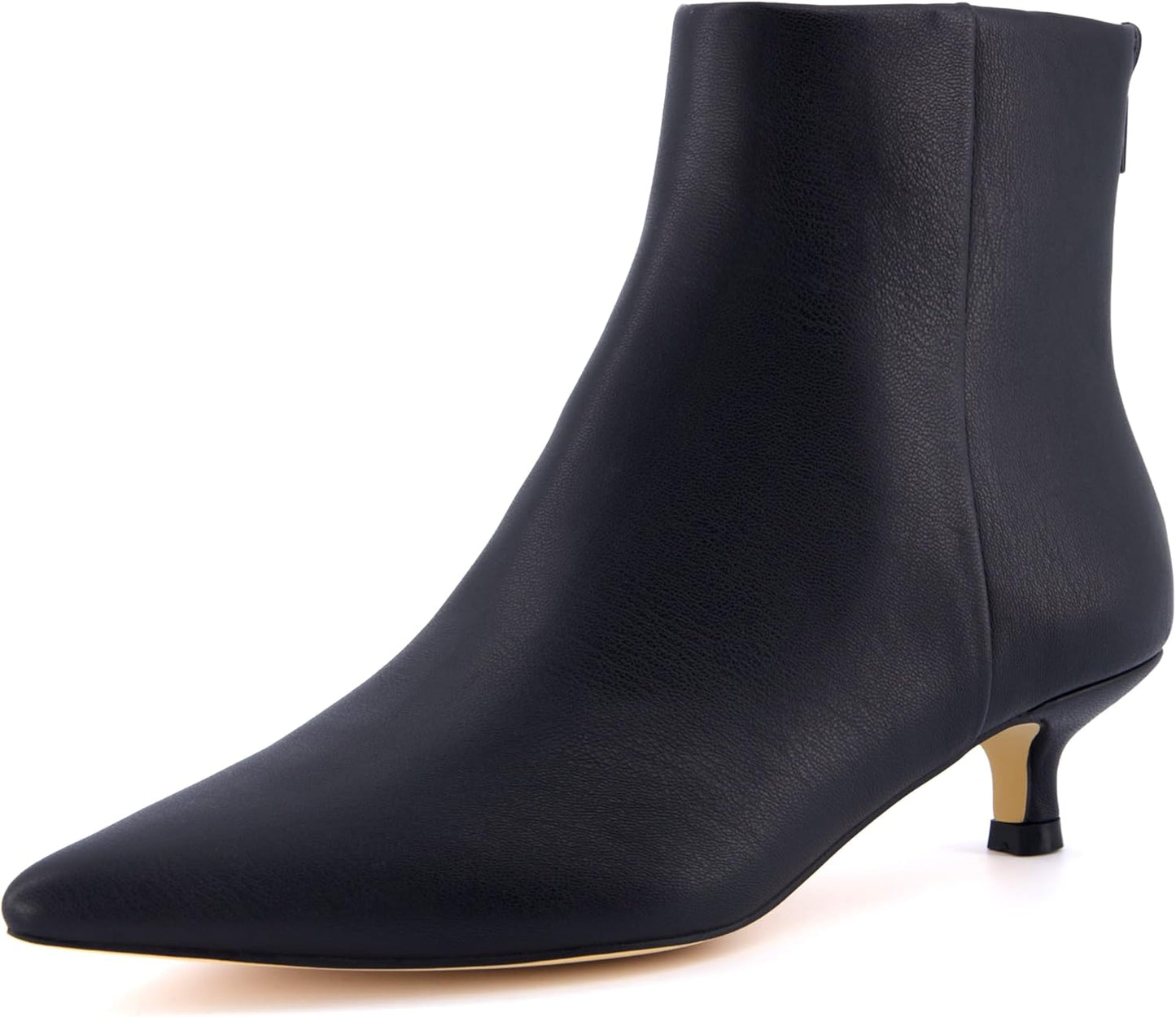 CUSHIONAIRE Women's Barbi Kitten Heel Bootie with Memory Foam